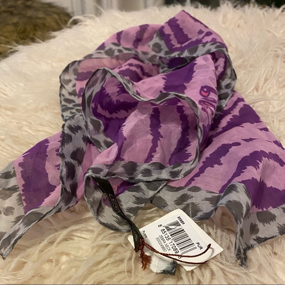 NWT Coach Chiffon Scarf - Picture 1 of 1